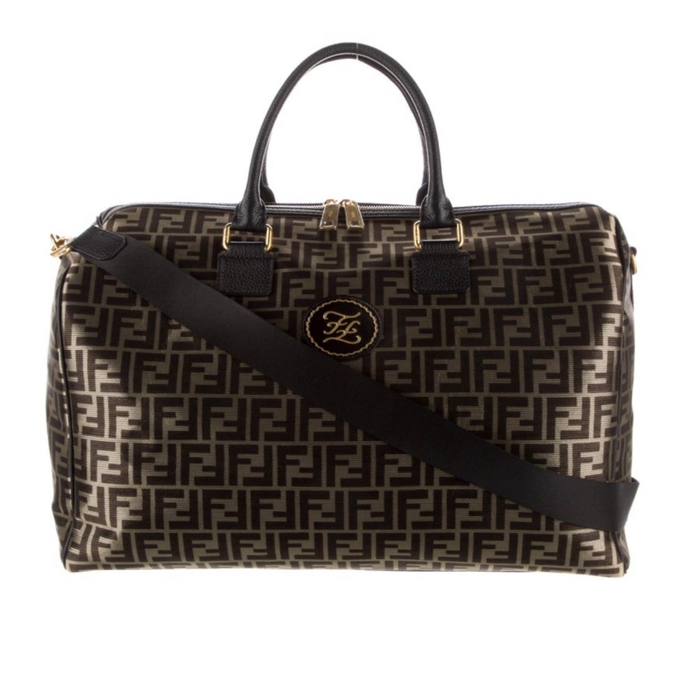 Fendi Metallic Duffle Bag